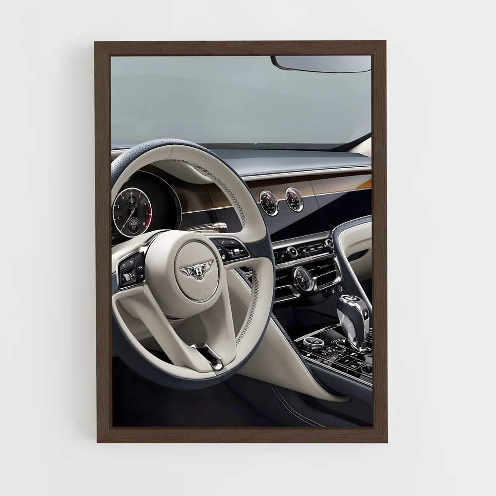 Poster Intérieur Jaguar – affiche Bentley (vue 5)